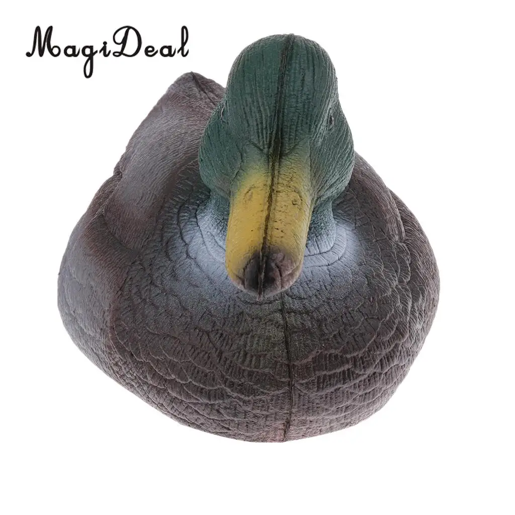 MagiDeal Bow XPE Fishing Hunting Duck Decoy Drake Floating Keel Male Duck