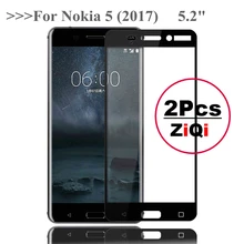 2 шт. для Nokia 5 закаленное Стекло Nokia 5 Экран протектор Стекло для Nokia Lumia 5 Nokia5 TA- 1053 полное покрытие Стекло фильм