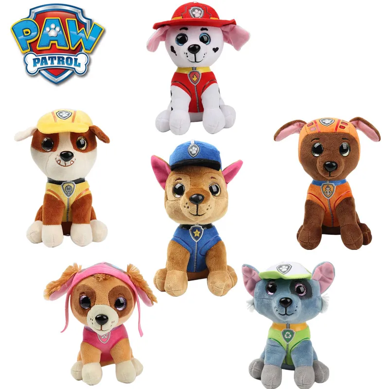 

Paw Patrol Dog Plush Doll Toy and Stuffed Animal Anime Action Figure Doll Model Child Toy Gift