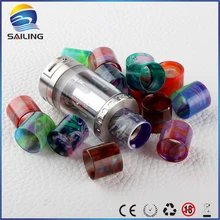 Sailing vape Epoxy resin drip tips mouthpiece wide bore for aspire cleito electronic cigarette