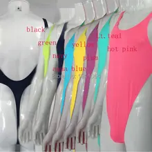 Мужские стринги боди эластичный высокий вырез глубокий v-образный вырез Джерси спандекс G528B