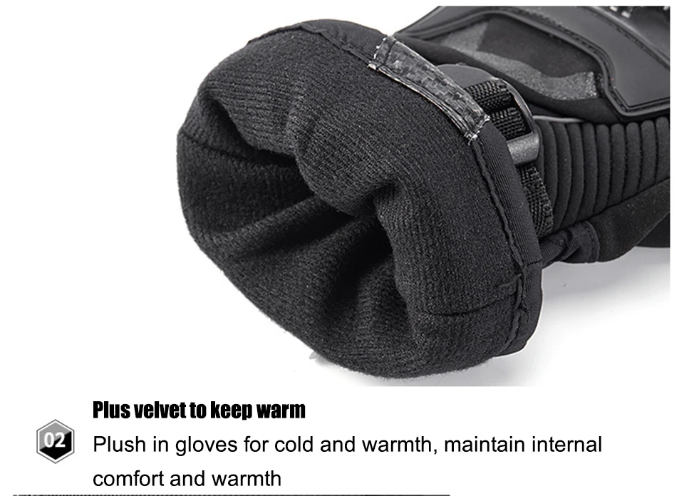 Foxcncar motorcycle gloves 100% Waterproof windproof Winter warm Guantes Moto Luvas Touch Screen Motosiklet Eldiveni Protective (34)