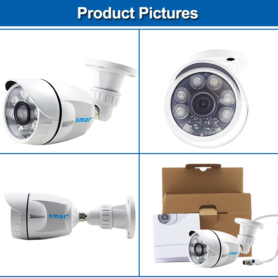 AHD Security Surveillance Camera 1.0MP 2.0MP AHD Camera CCTV Kamera Outdoor Waterproof IR Cut Filter 36 IR Leds Metal Shell (3)