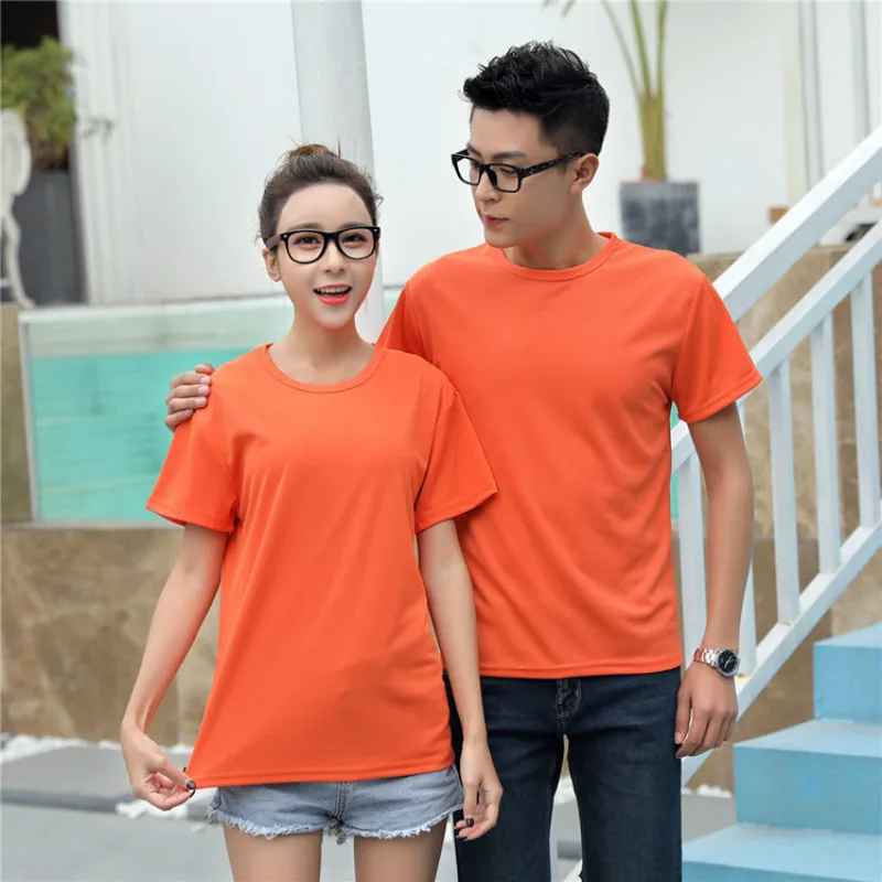 2019 Summer High Quality 11 Color S-4XL Plain T Shirt Women &amp Man Quick Dry Basic Tshirt Woman Casual Tops Short Sleeve T-shirt | Женская