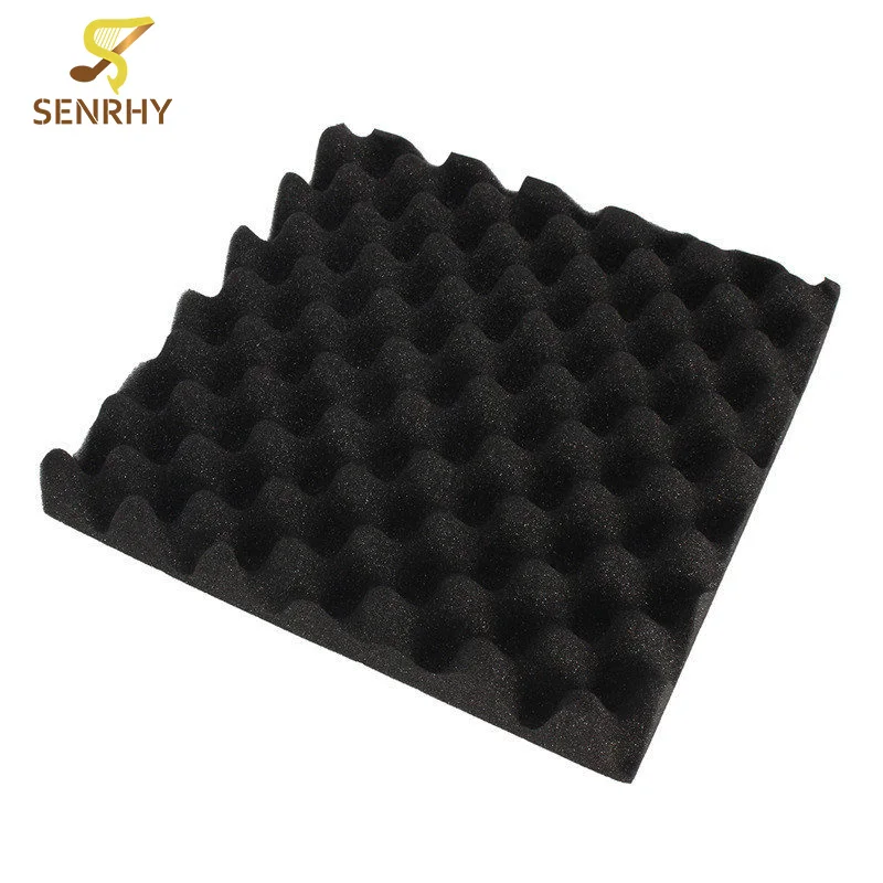 

30X30X4CM Soundproofing Foam Acoustic Studio Music Absorption Treatment Egg Shell Shape Sponge Soundproof
