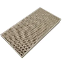 Earth star Room space heater honeycomb ceramic fire plate infrared heating appliance ceramic borad 145*75mm