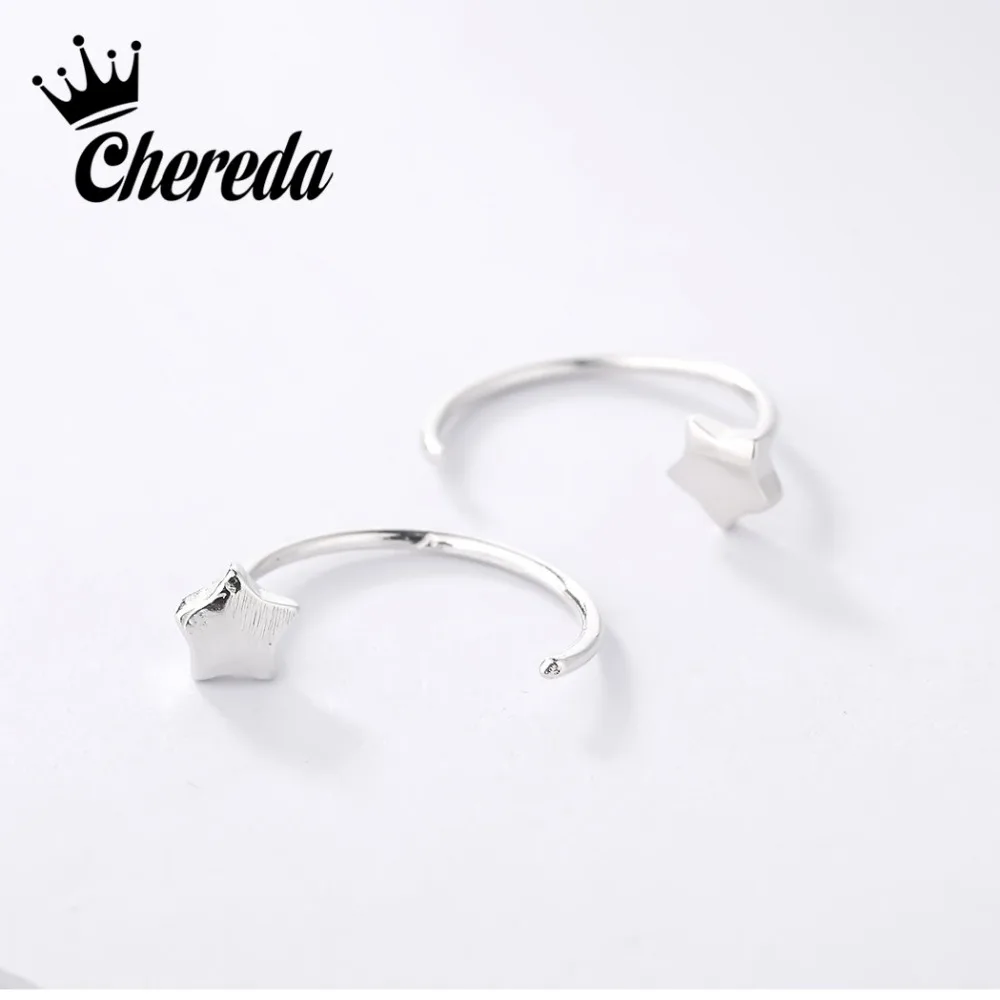 

Chereda Fashion Earrings Charm Semicircle Sart Pendant Elegant earrings For Women Party