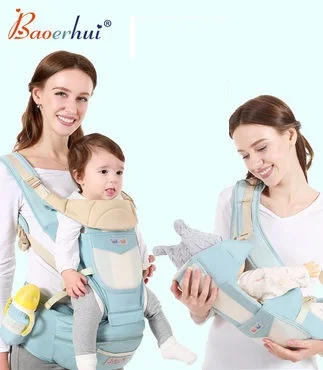 Portabebés frontal multifuncional transpirable de 0 a 36 meses, mochila infantil, envoltura, canguro, soporte la cintura AliExpress