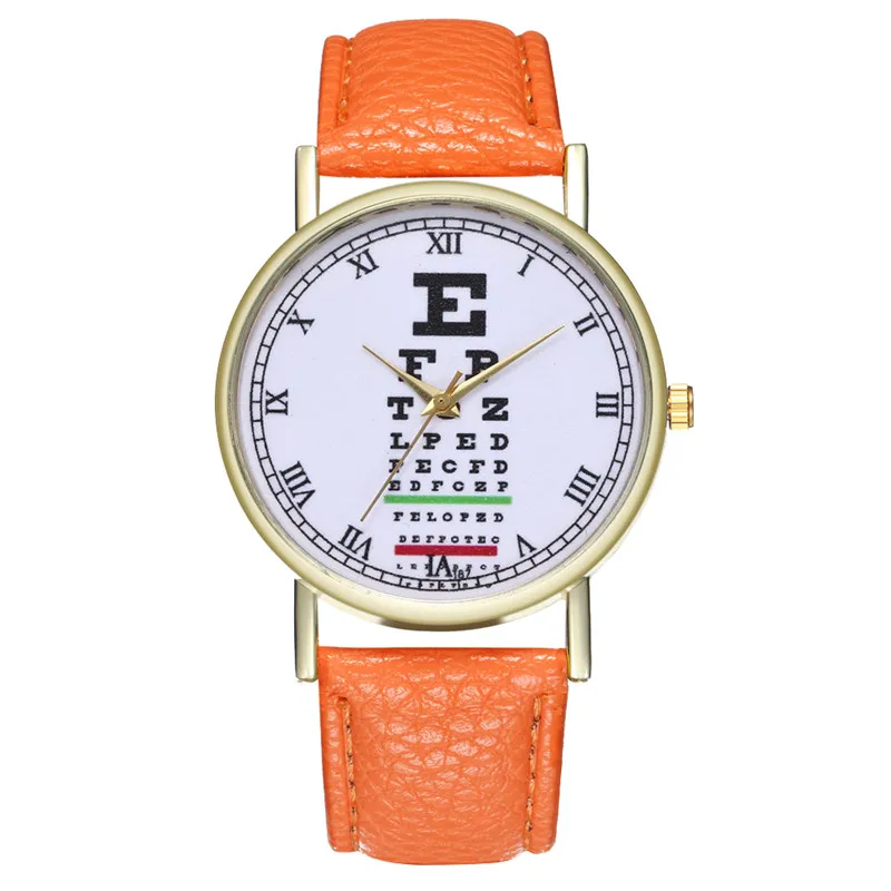 

FUNIQUE Student PU Leather Strap WristWatch Luxury Clock Watch Vision Epidermal Pattern Quartz Ladies Watch For Women Girl New