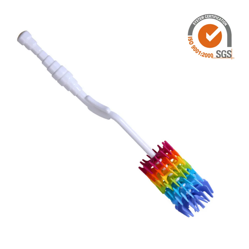 

New 1pc Silicone Baby Nursing Bottle Brush Cleaner Set 360 Degree Rotation applicable to the bottle drop shipping