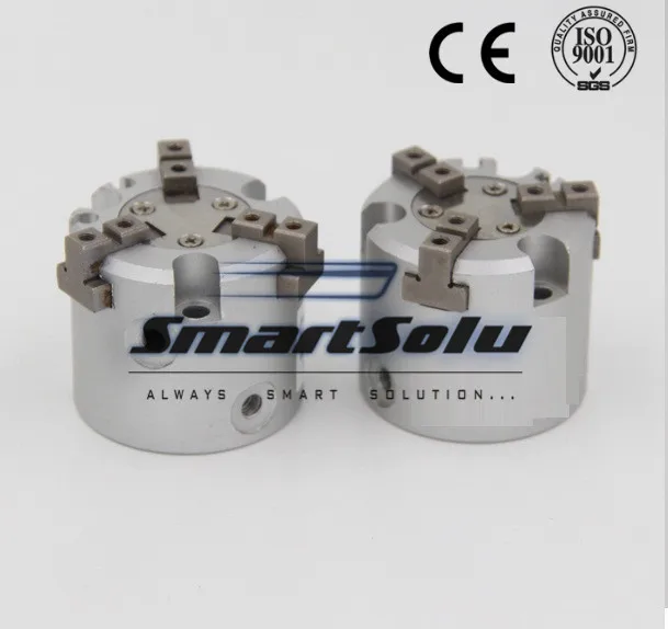 

Free Shipping 125mm bore double acting 4 finger parallel air gripper MHS4-125D