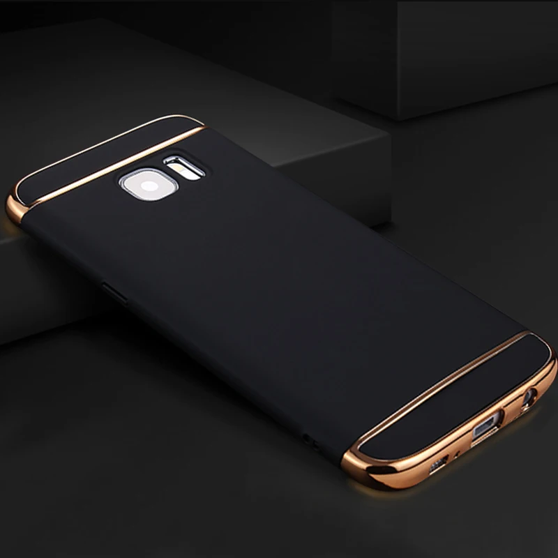 Xinwen Роскошный чехол для телефона samsung galaxy s6 edge s 6 s6edge Жесткий ПК Съемный 3 в 1