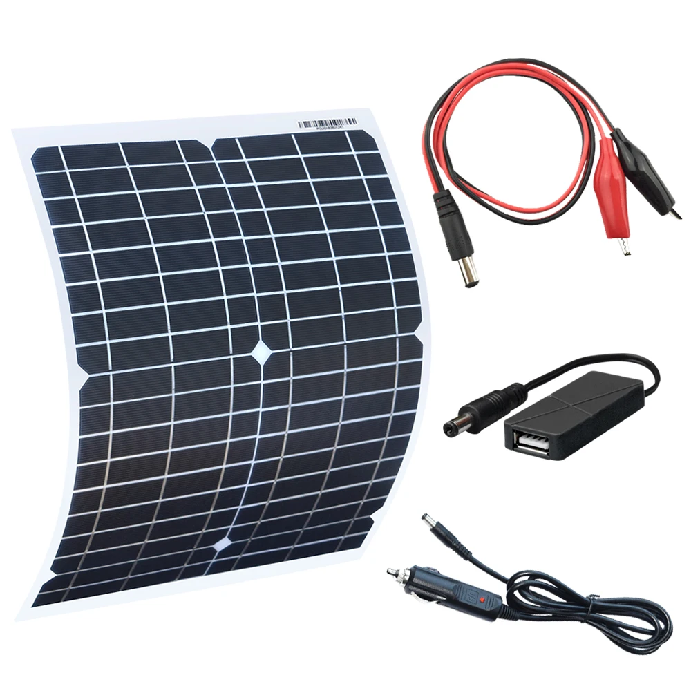 20W Flexible solar panels 4