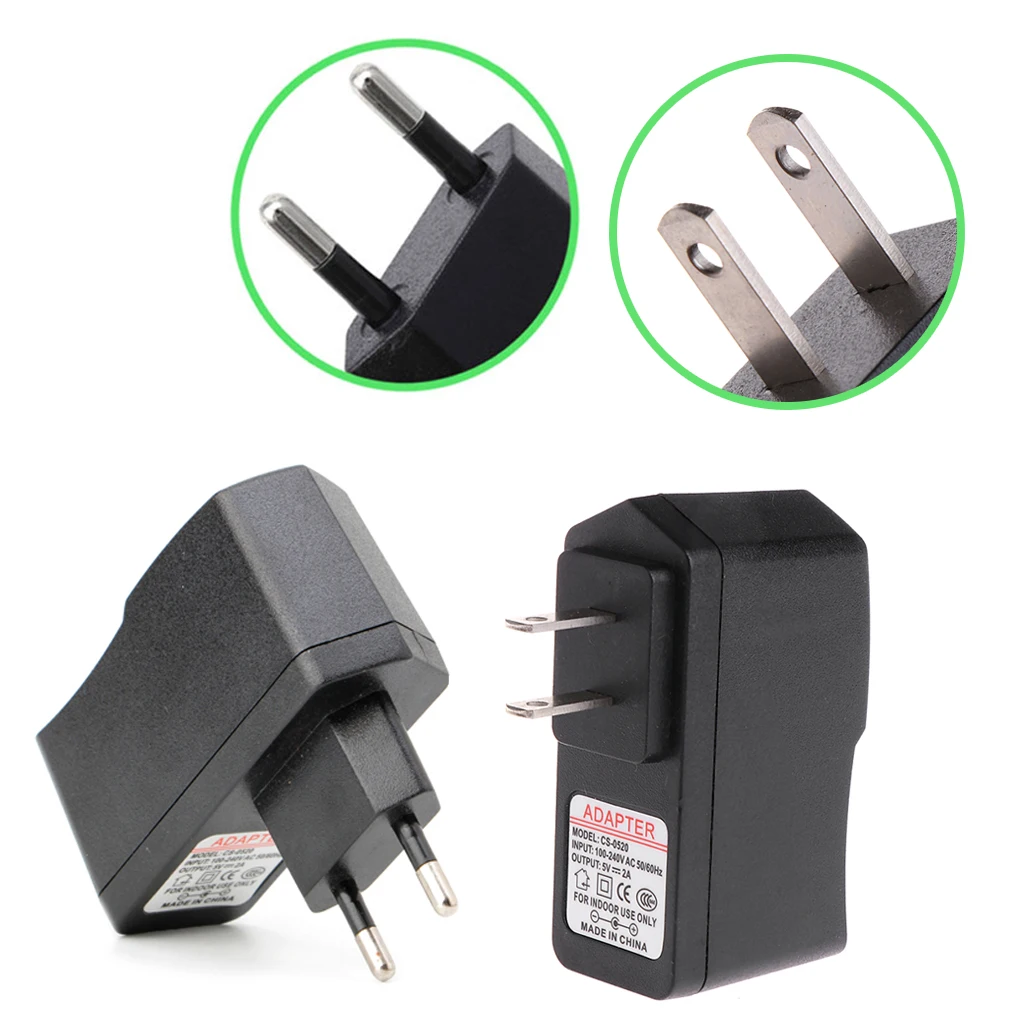 

AC 100-240V DC 5V 2A 10W US Plug/EU Plug USB Switching Power Supply Adapter Charger