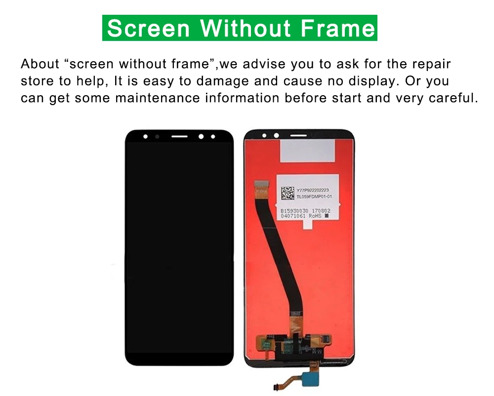 5," дисплей для HUAWEI Nova 2i lcd сенсорный экран с рамкой для HUAWEI mate 10 Lite lcd Nova 2i дисплей RNE-L21
