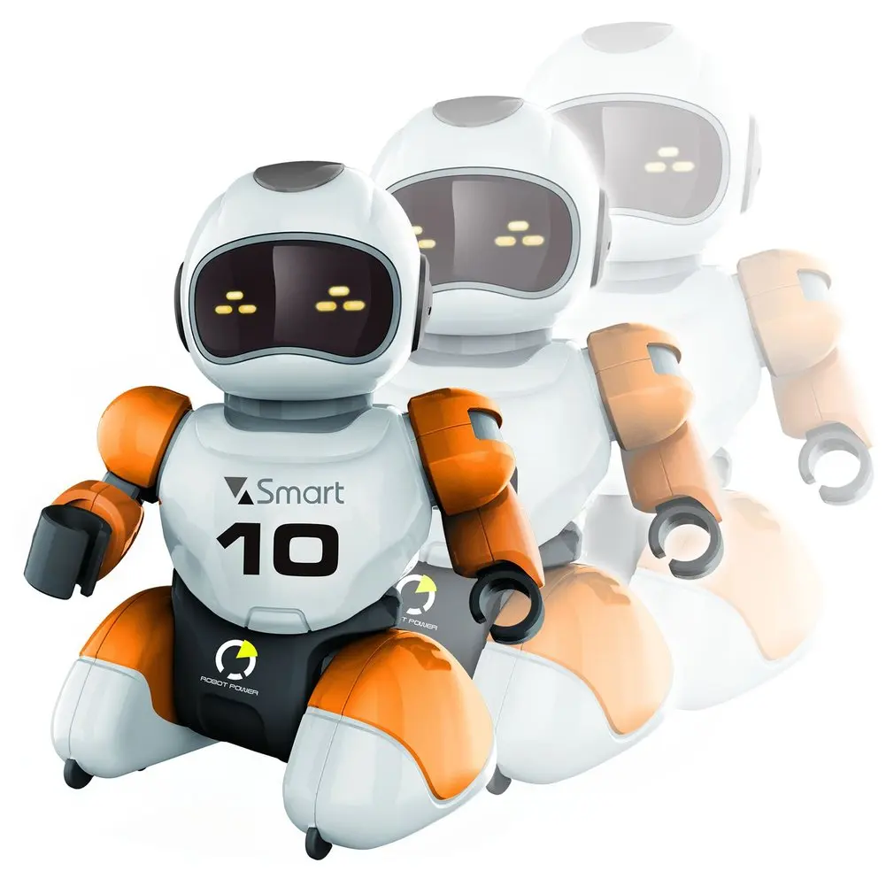 RC робот Kawaii мультяшный умный игровой футбол роботизированное дистанционное управление игрушки Электрический Поющий танцы футбольный робот для детская игрушка