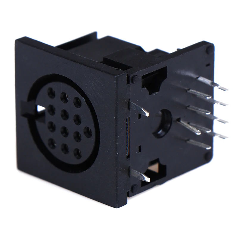 

1PCS DIN Plug Jack 13 Pin Female Circular Jack Female PCB Mount Connector S Terminal