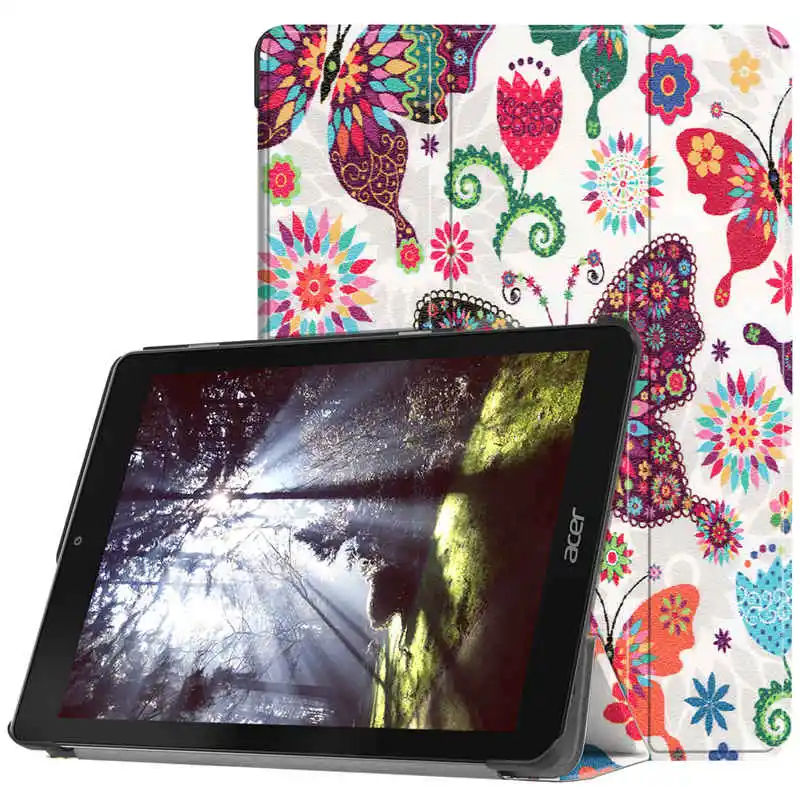 Ultra Slim Smart Flip case cover For Acer chromebook Tab 10 tab10 10 inch Cover For funda acer chromebook Tab 10  + Free Gift