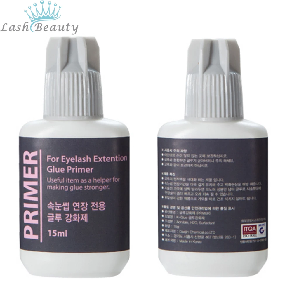 

1/2/5/10 Bottles Glue Primer Used on roots of False Eyelashes Make Eyelash Glue stronger Keep Lashes Stay Longer