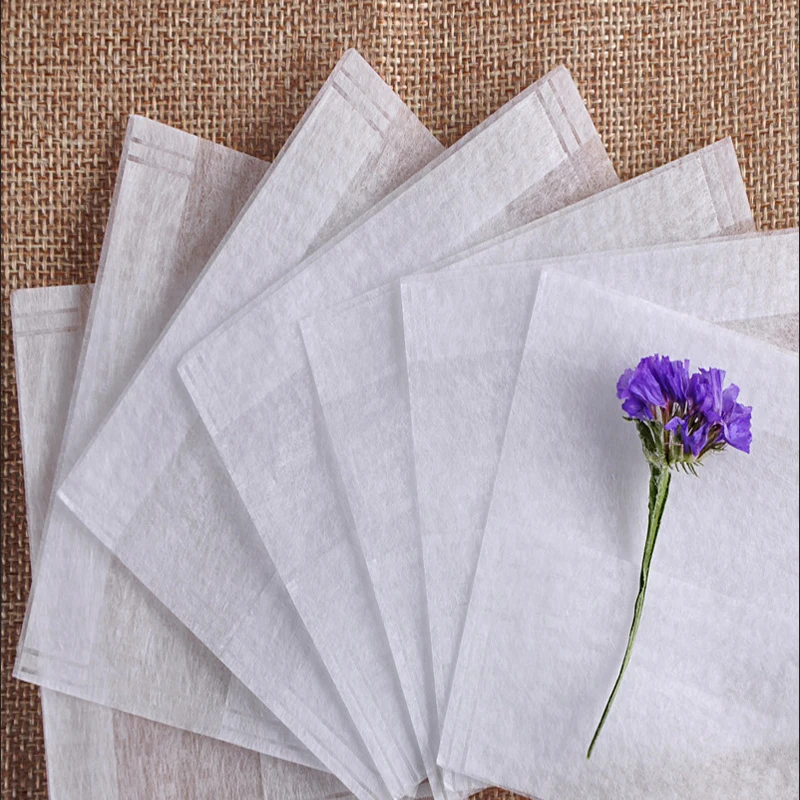 1000 штук пакет складной дизайн PLA кукурузное волокно чайный мешок одноразовый