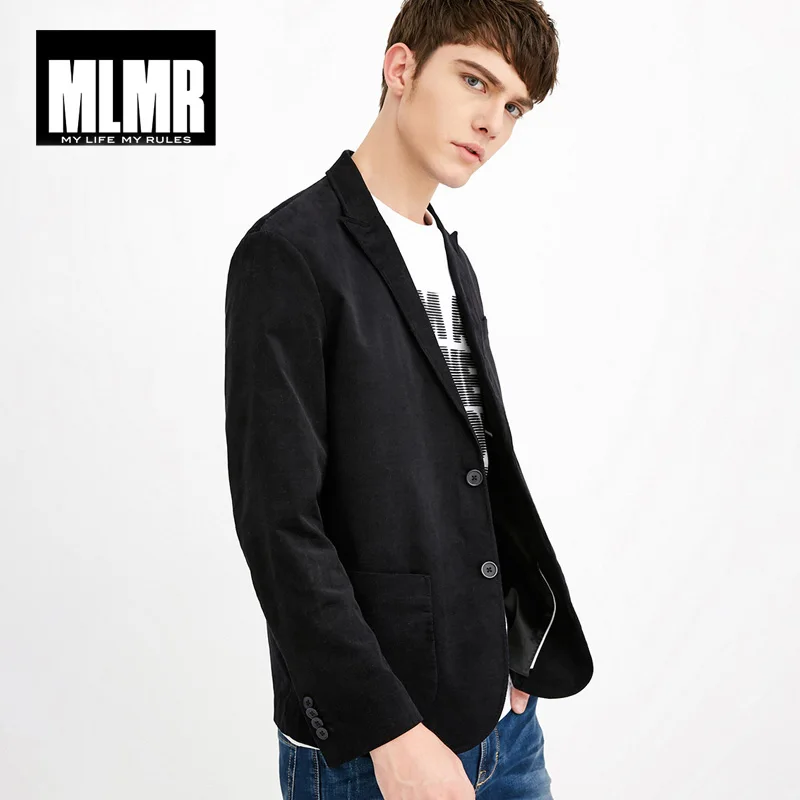 MLMR мужской осенний свободный короткий Блейзер | 218108504|Пиджаки|