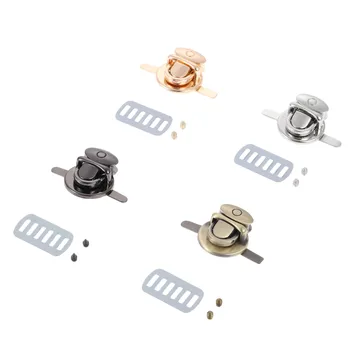 

25*17mm Tuck Bag Lock Closure Catch Clasp Buckle Fasteners for Leather Bag Case Handbag Purse Leathercraft DIY Repair Hardware