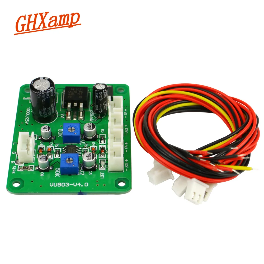 Плата драйвера GHXAMP VU Meter для индикатора уровня дБ усилитель звука плата 4