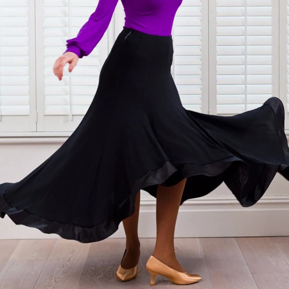 Ballroom Dance Skirt Women Modern Dance Wear Tango Dancing Outfit