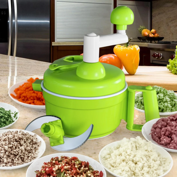  manual meat grinderhousehold hand grinding manually broken vegetable cutter food cooking device package dumplings machine 