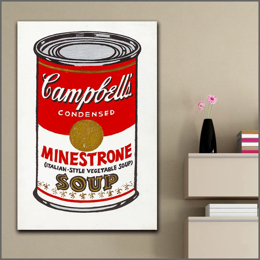 00 Andy Warhol, Little Campbell's Soup Can (Minestrone), 1962 2 4