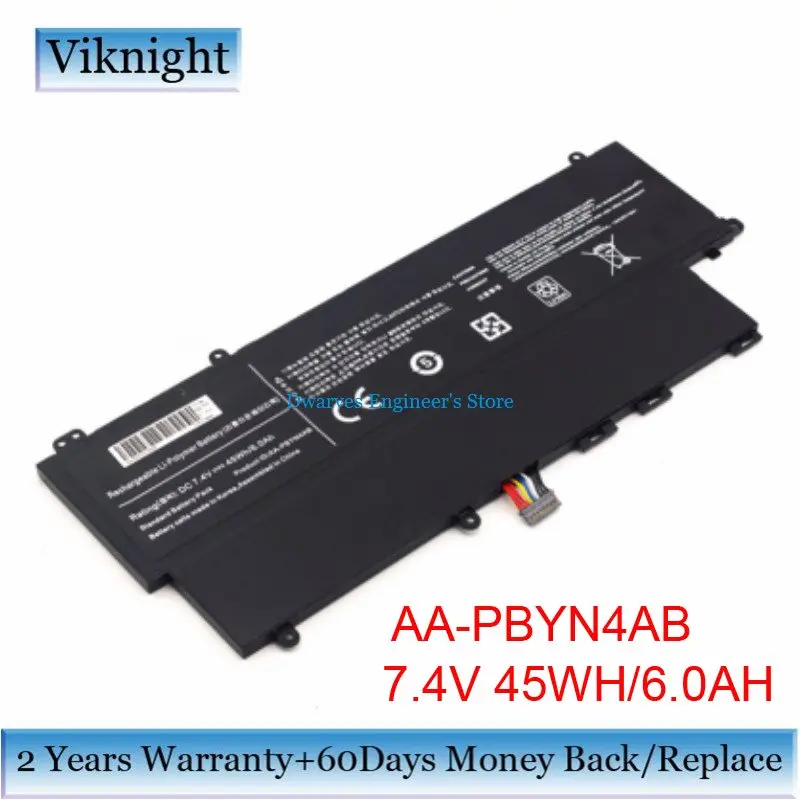 

AA-PBYN4AB Battery For SAMSUNG Ultrabook 530U3B 530U3C 535U3C 532U3X 540U3C series AA-PLWN4AB AA-PBYN4AB Battery 7.4V 45Wh
