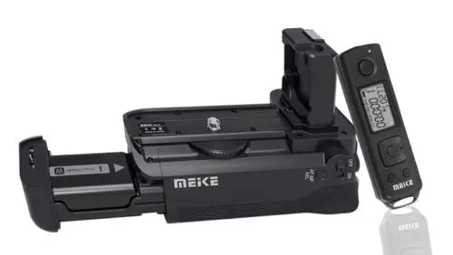 

meike MK-AR7 Vertical Battery Grip hand pack holder with Remote Control For Sony A7 A7R A7S camera as VG-C1EM