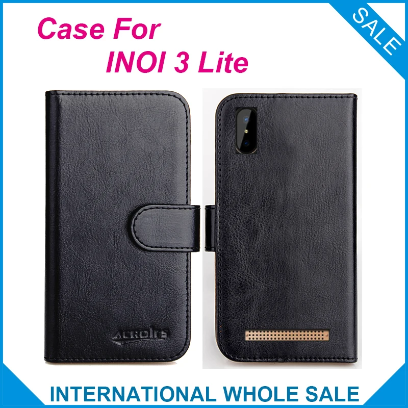 

Original! INOI 3 Lite Case ,6 Colors High Quality Leather Exclusive Case For INOI 3 Lite Cover Phone Bag Tracking