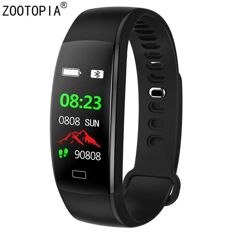 

LUOKA F64 Smart Bracelet Fitness Tracker Wristband Blood Pressure Heart Rate Monitor With Pedometer Bracelet For Android IOS