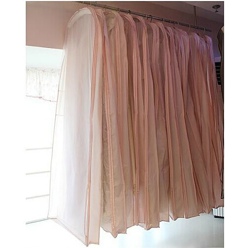 Length 155CM Hot Sale Cheap For Wedding Dress Bag Clothes Cover Dust Cover Garment Bags Bridal