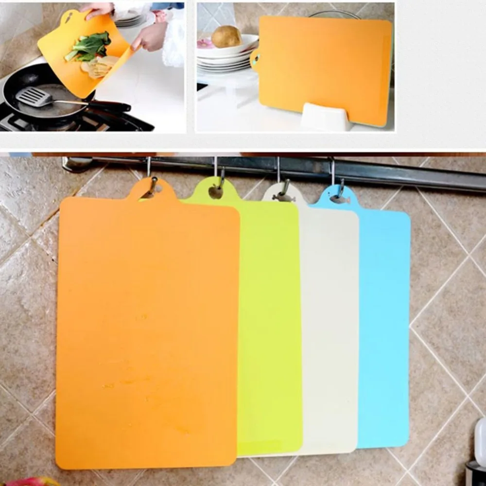 

Multi-Purposes PP Non-Alip Cutting Board Household Kitchen Food Slice Cut Chopping Block Kitchen Cooking Tools