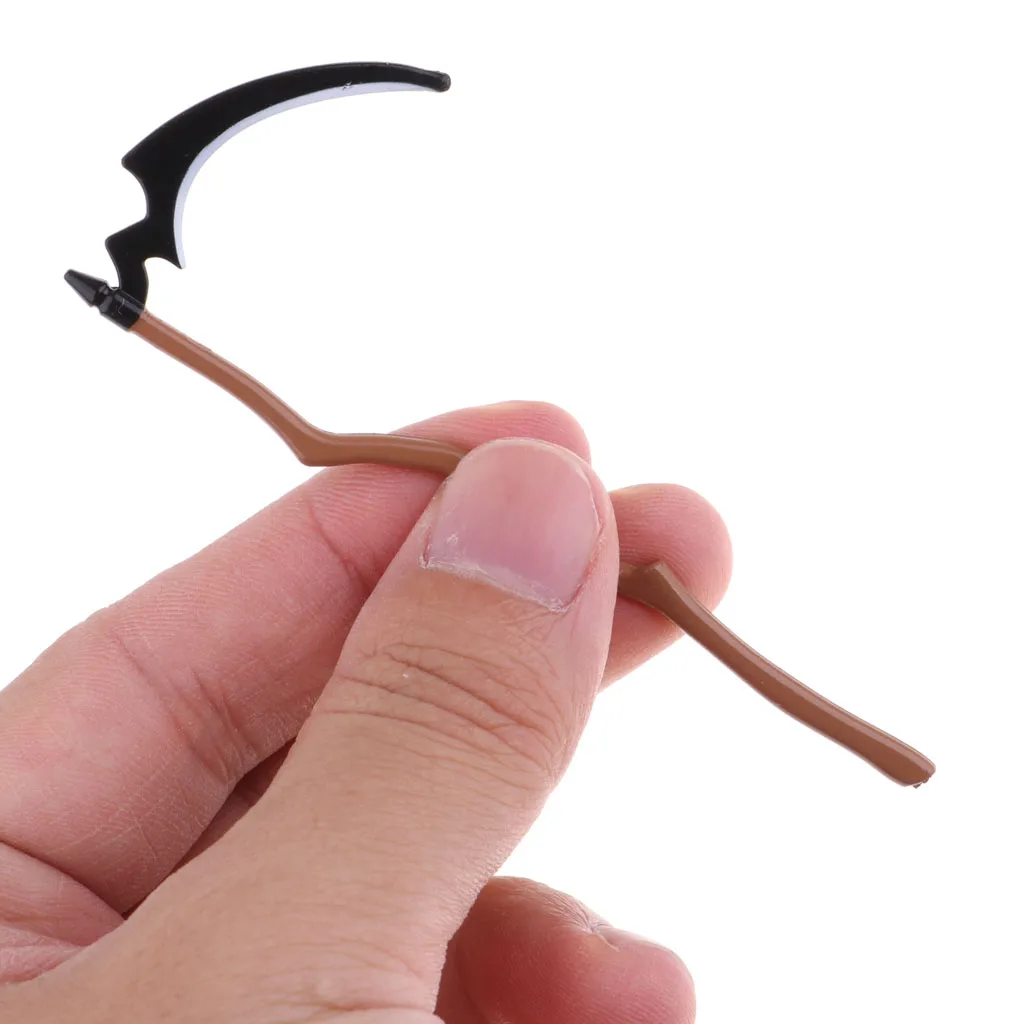 Dollhouse Miniature Sickle Reaping Hook Model Mini Figures Accessories Toy