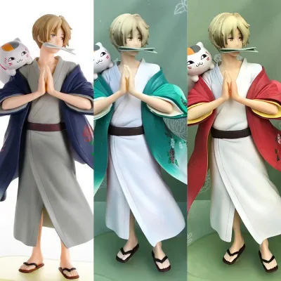

3 Color Anime Natsume's Book of Friends Natsume Action Figures PVC Collectible Creative Model Toy With Box 23cm