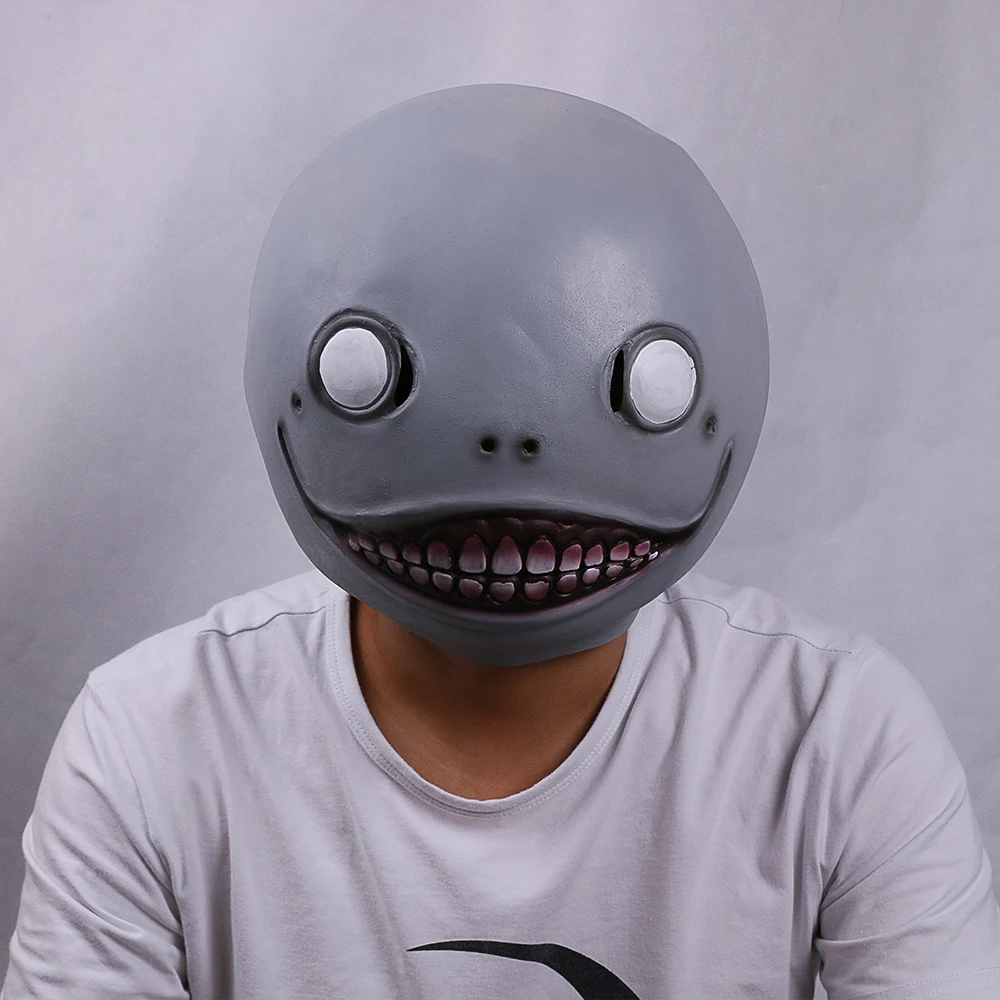 NieR Automata Masks Hot Game Cosplay Emil Mask Adult Helmet 11 Latex Halloween Party (4)
