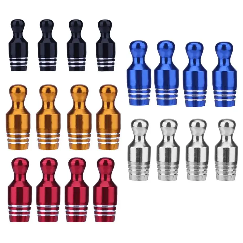 Buy VODOOL 4pcs Aluminum Alloy Auto Bicycle Tire Valve