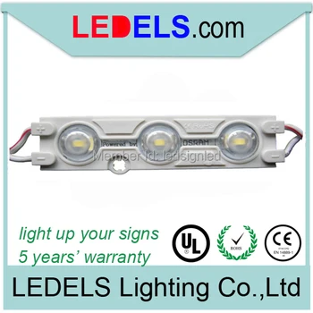 

100PCS/lot 1.2Watt orange led lights modules,Osram 5630 LED modules in channel letter signs
