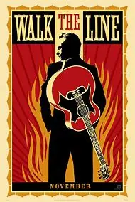 

Johnny Cash Walk The Line Vintage silk Poster Wall Decor12x18 24x36 inch 01