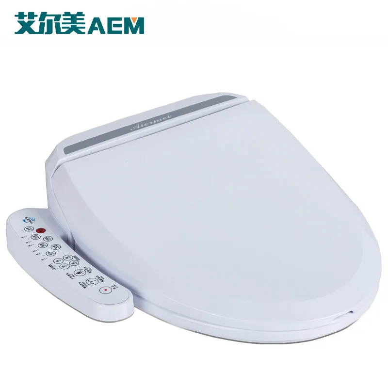 Smart Heated Toilet Seat Hinge WC Sitz Intelligent House Water font b Closet b font Automatic