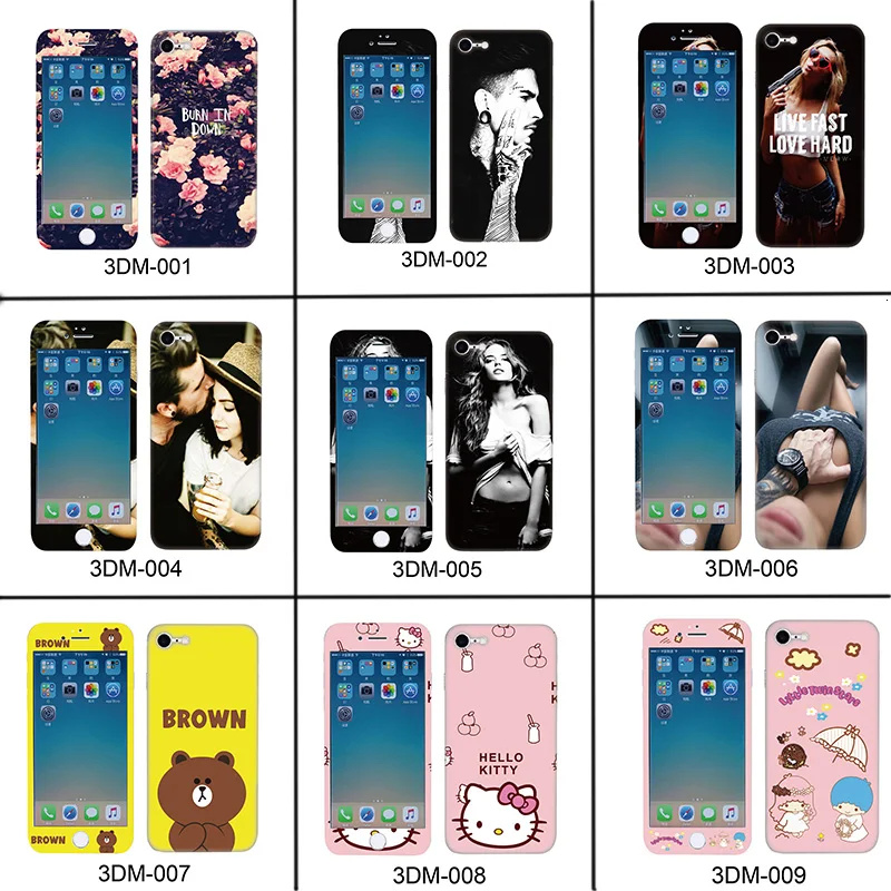 Alabasta чехол для iPhone 7 Hello kitty протектор экрана из закаленного стекла 8 Plus Милая