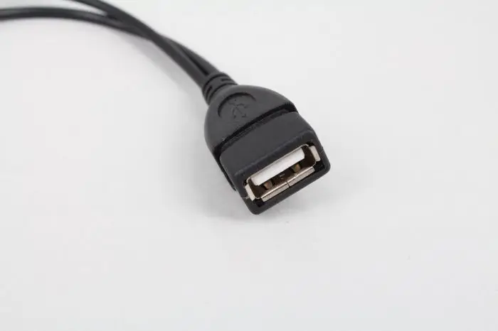 50 шт. Micro USB Мужской к USB 2,0 Женский хост OTG кабель+ Micro USB адаптер Y разветвитель не для зарядки
