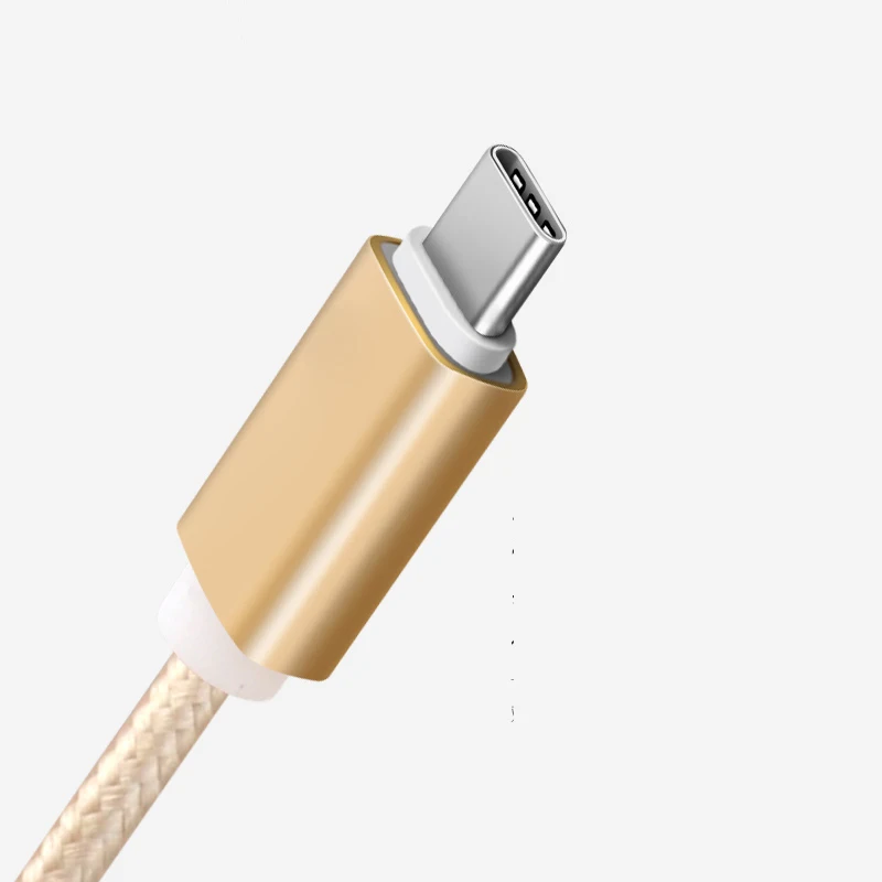 Нейлоновый USB Type C кабель для синхронизации данных и быстрой зарядки Samsung S10 S20 Huawei
