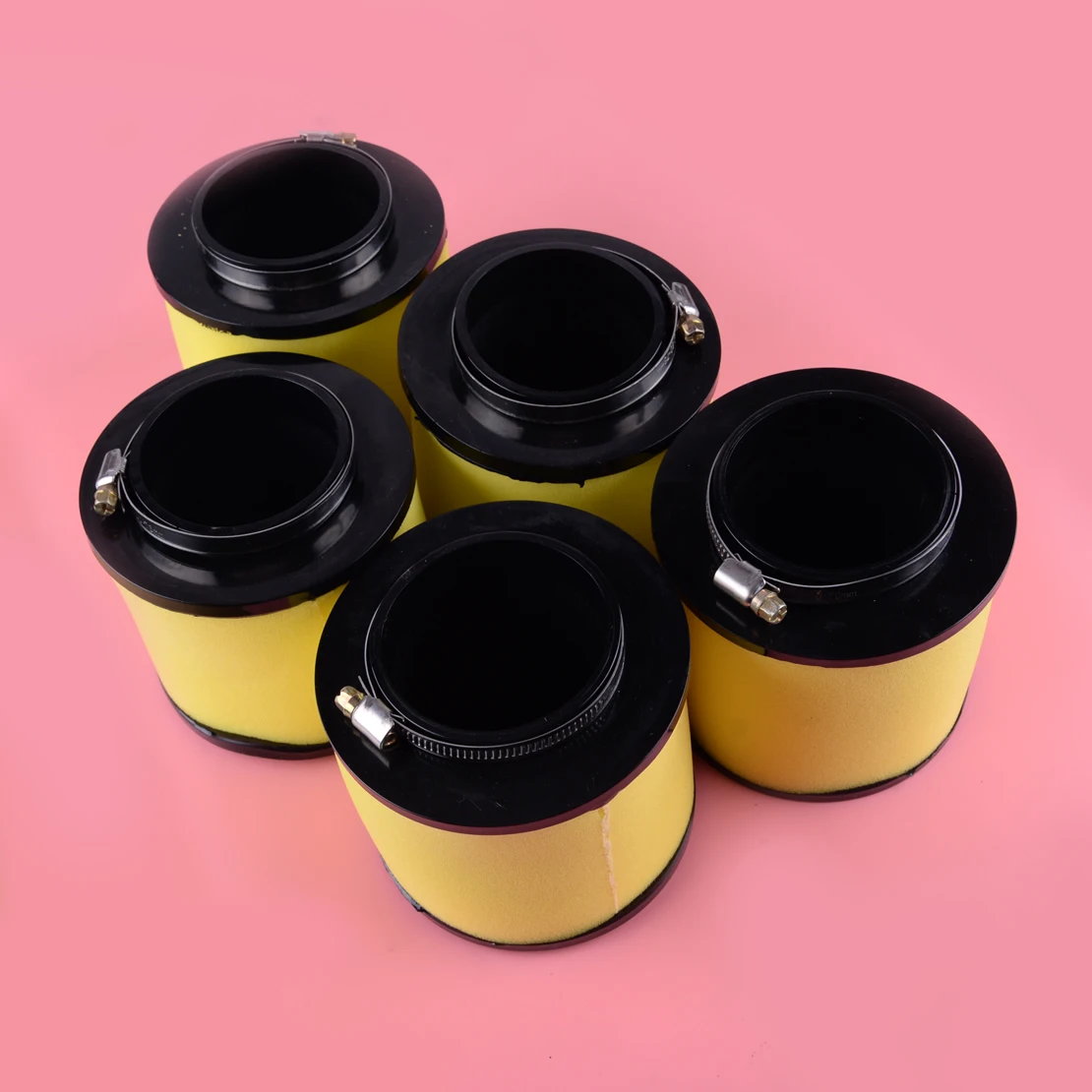 

DWCX 5Pcs Motorcycle Motorbike Air Filter 17254-HC5-900 Fit for Honda TRX300 TRX400 TRX450 FOREMAN ATV 4 Wheeler