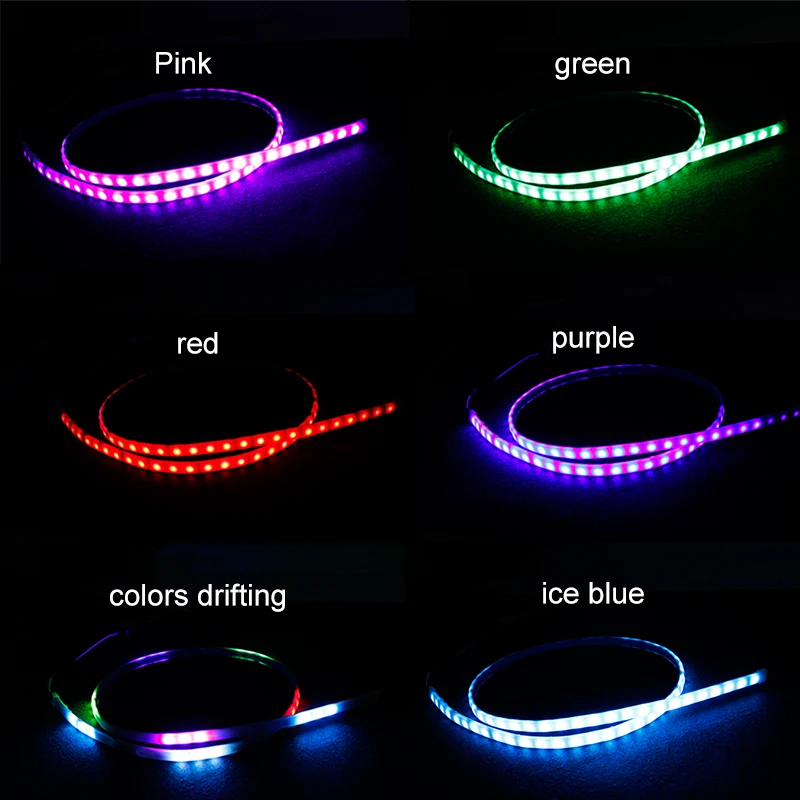 OKEEN RGB светодиодный светильник для автомобильного багажника с поворотным