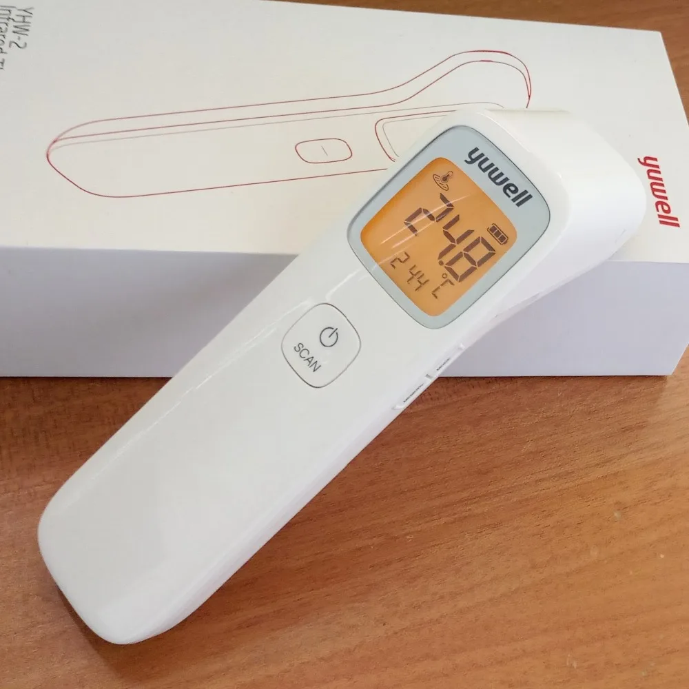  yuwell Thermometer Infrared measure the object temperature Digital lcd non contact Adult Baby body 