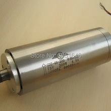 0,3 кВт Мотор шпинделя с водяным охлаждением, 75 в, 48 мм x 120 мм, 36000rmp высокого качества/0.3KW мотор шпинделя/300 Вт мотор шпинделя